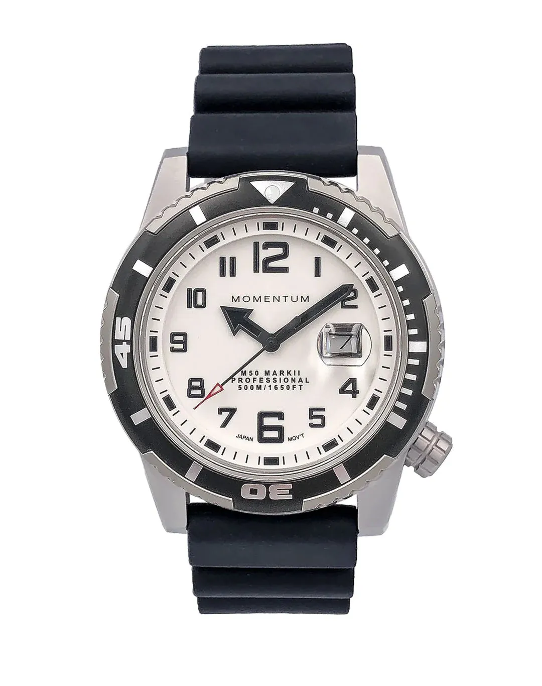 Momentum M50 Mark II Dive Watch with Scratchproof Sapphire Crystal Display