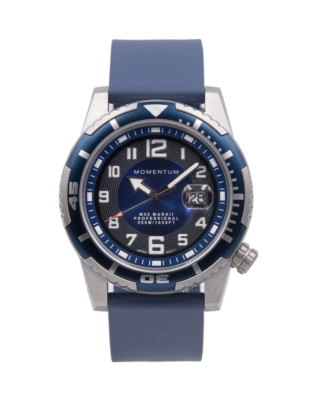 Momentum M50 Mark II Dive Watch with Scratchproof Sapphire Crystal Display