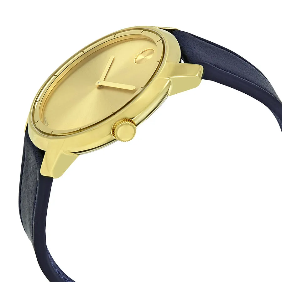 Movado Bold Yellow Gold Sunray Dial Men's Watch 3600469