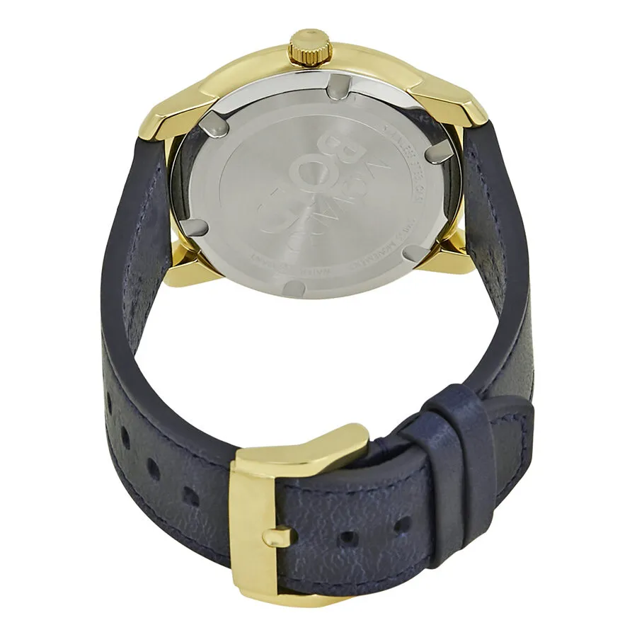 Movado Bold Yellow Gold Sunray Dial Men's Watch 3600469