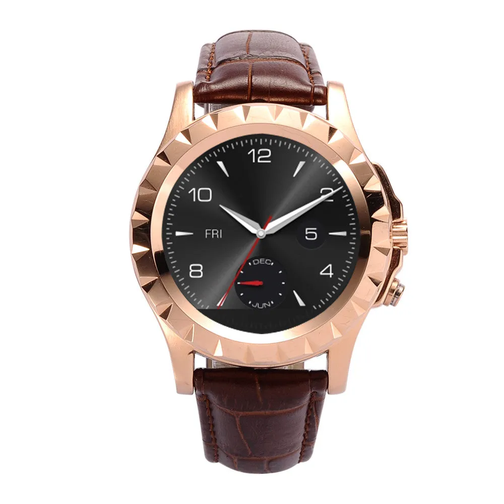 NO.1 S2 IP67 Bluetooth Smartwatch - 1.33 IPS Inch Screen, MTK6260 CPU, Android   iOS Compatible (Gold)