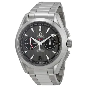 Omega Seamaster Aqua Terra Chronograph GMT Automatic Chronometer Grey Dial Men's Watch 23110435206001 231.10.43.52.06.001
