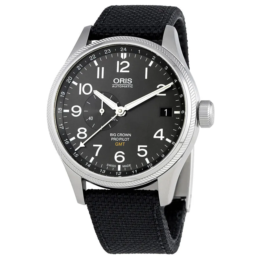 Oris Big Crown Propilot Grey Dial Men's GMT Watch 01 748 7710 4063-07 5 22 15FC