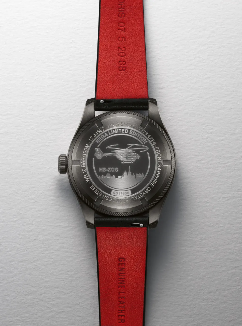 ORS Watch Big Crown ProPilot Rega Fleet Airbus Helicopters H145 HB-ZQG Limited Edition