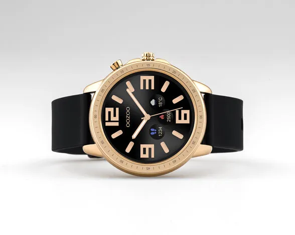 Q303 / 45mm / Rose / Black Rubber