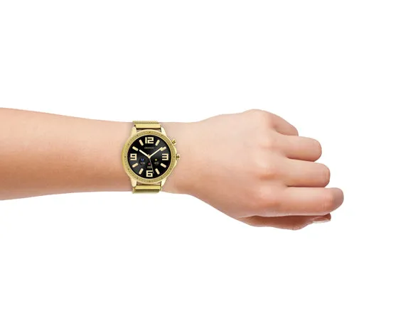 Q306 / 45mm / Gold Mesh