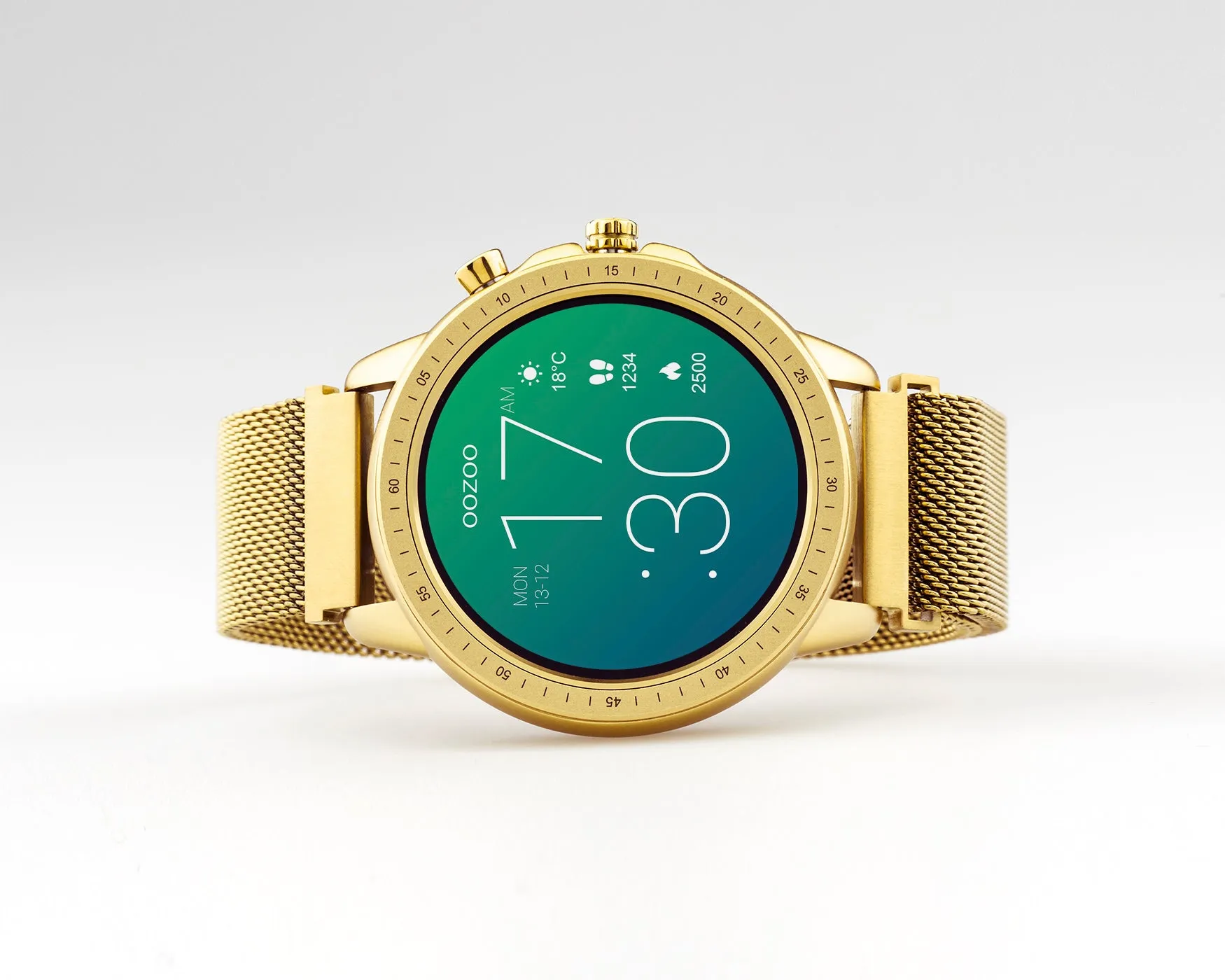 Q306 / 45mm / Gold Mesh