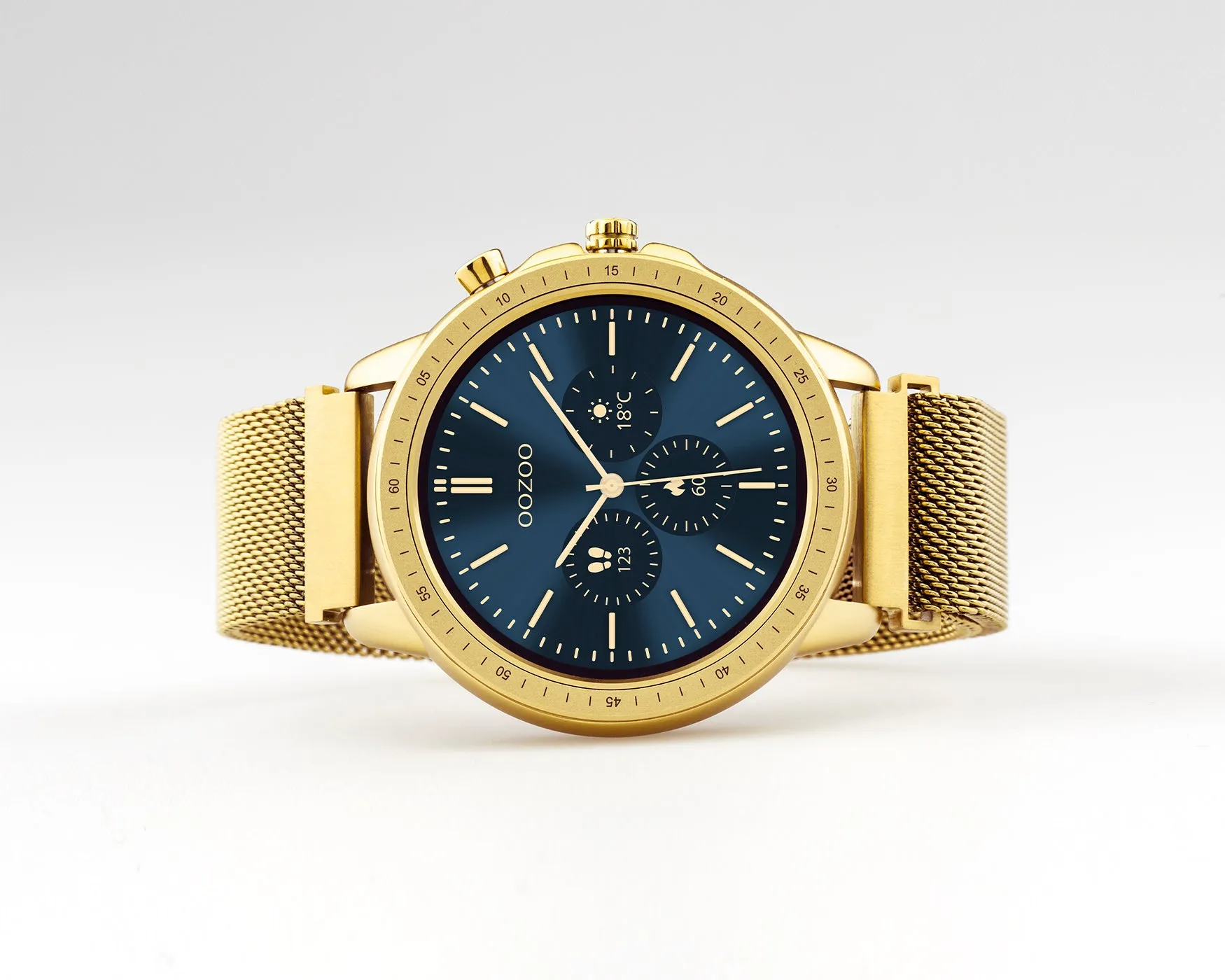 Q306 / 45mm / Gold Mesh