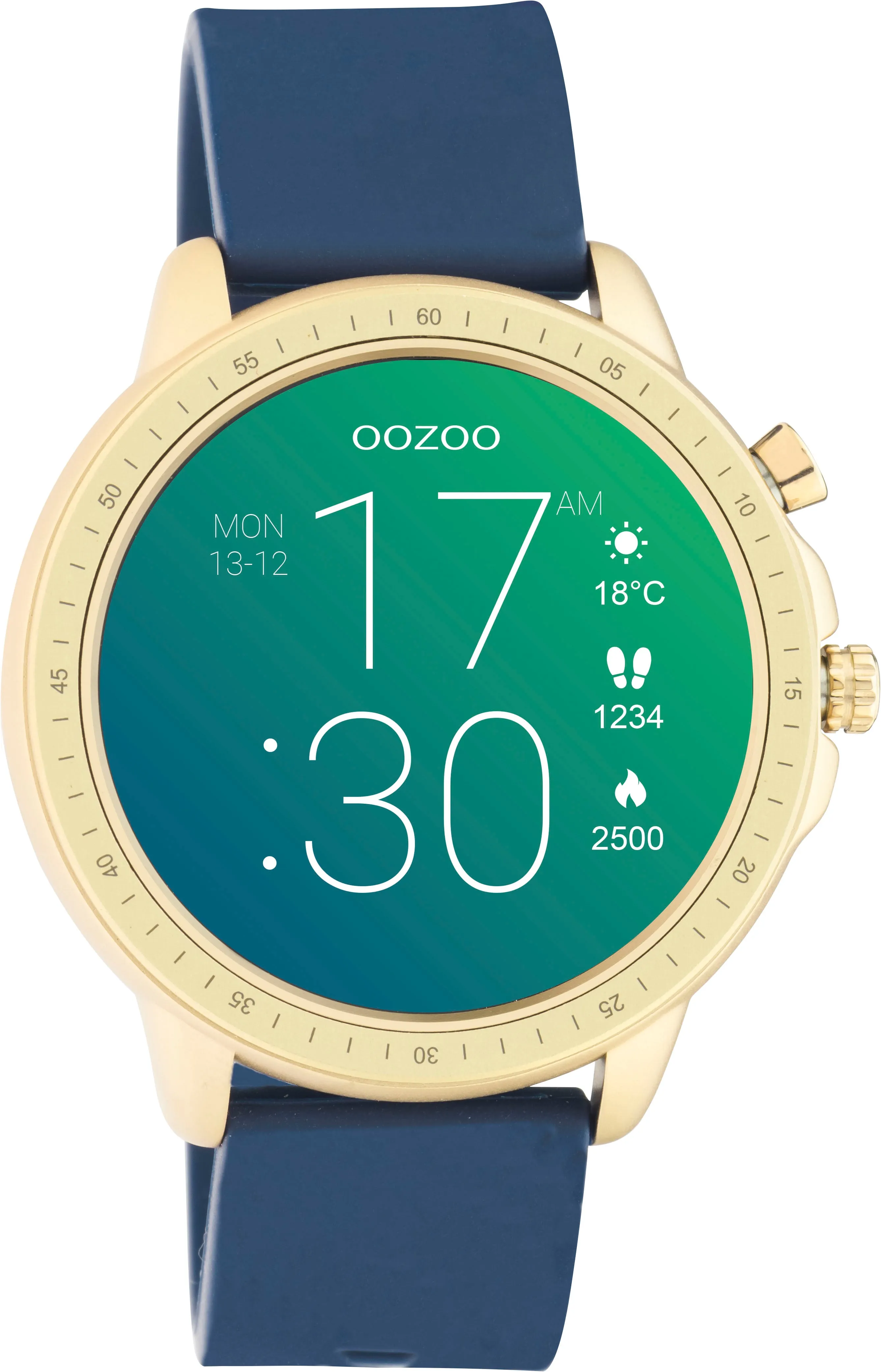 Q321 / 45mm / Dark Blue / Gold
