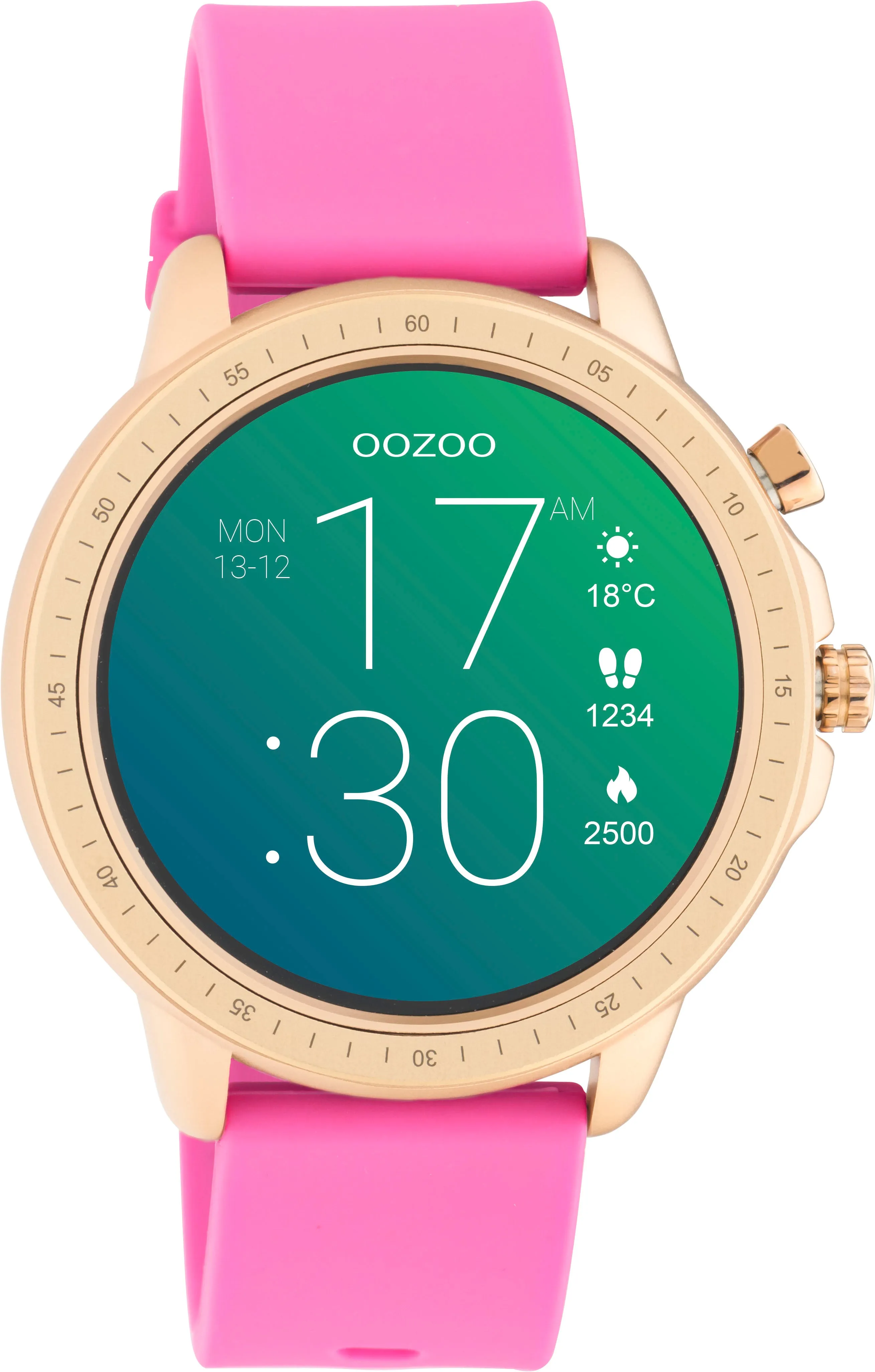 Q325 / 45mm / Raspberry / Rose Gold
