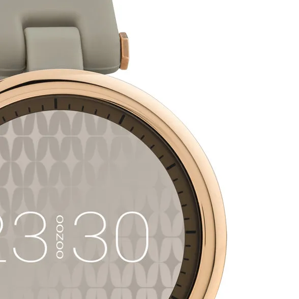 Q402 / 38mm / Rose Gold / Taupe