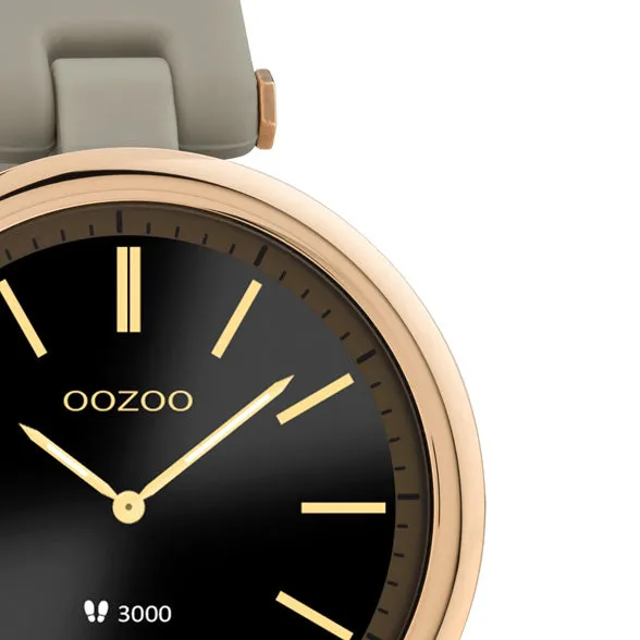 Q402 / 38mm / Rose Gold / Taupe