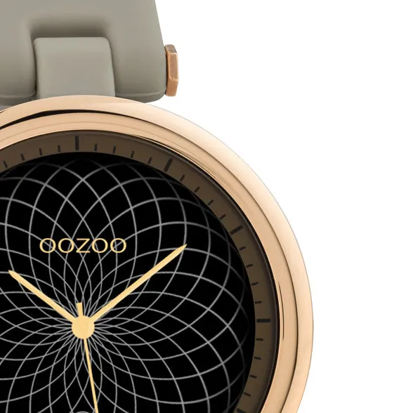 Q402 / 38mm / Rose Gold / Taupe