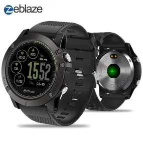 "New Zeblaze" Color Display Sports Smartwatch Heart Rate Monitor Waterproof Smart Watch IOS & Android