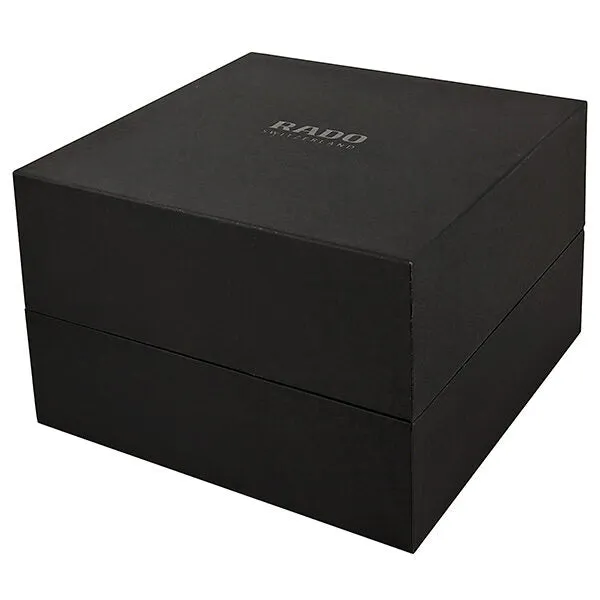 Rado Centrix Automatic Gold Dial Yellow-Gold Plated Stainless Steel Ladies Watch R30280253