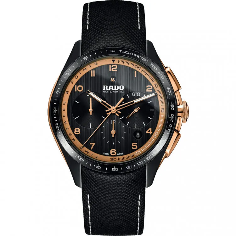 Rado Hyperchrome Chronograph Automatic Black Dial Men's Watch R32503165