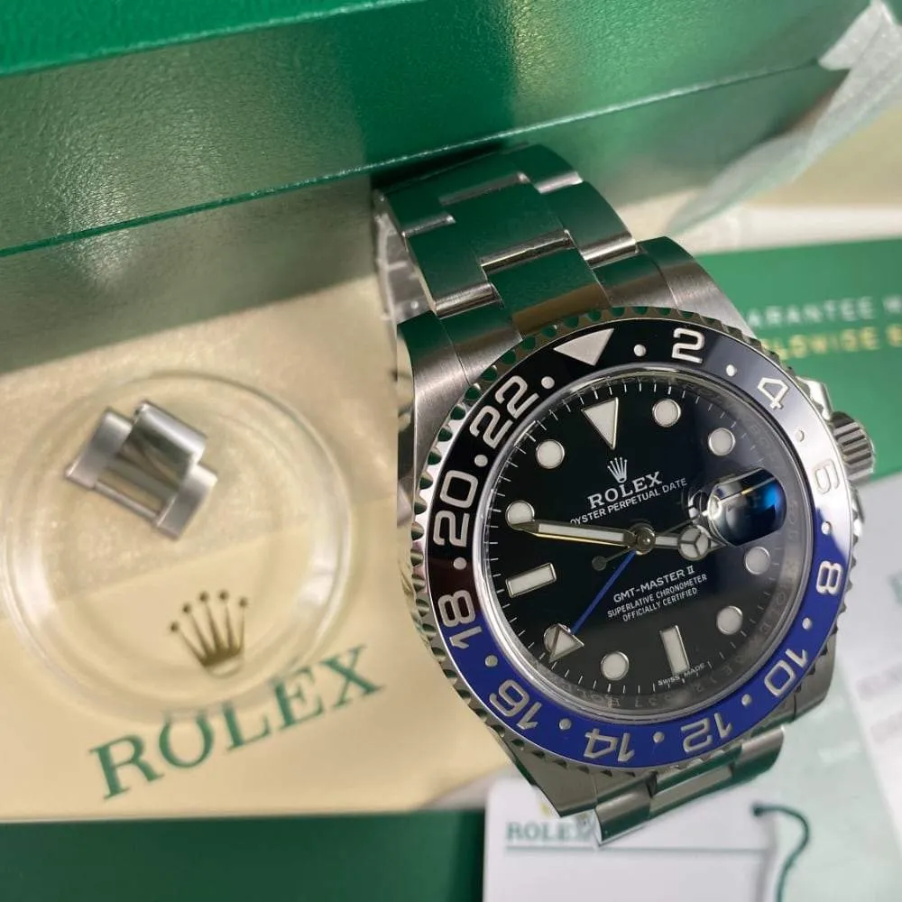Rolex GMT Master II 116710BLNR Batman (2017)