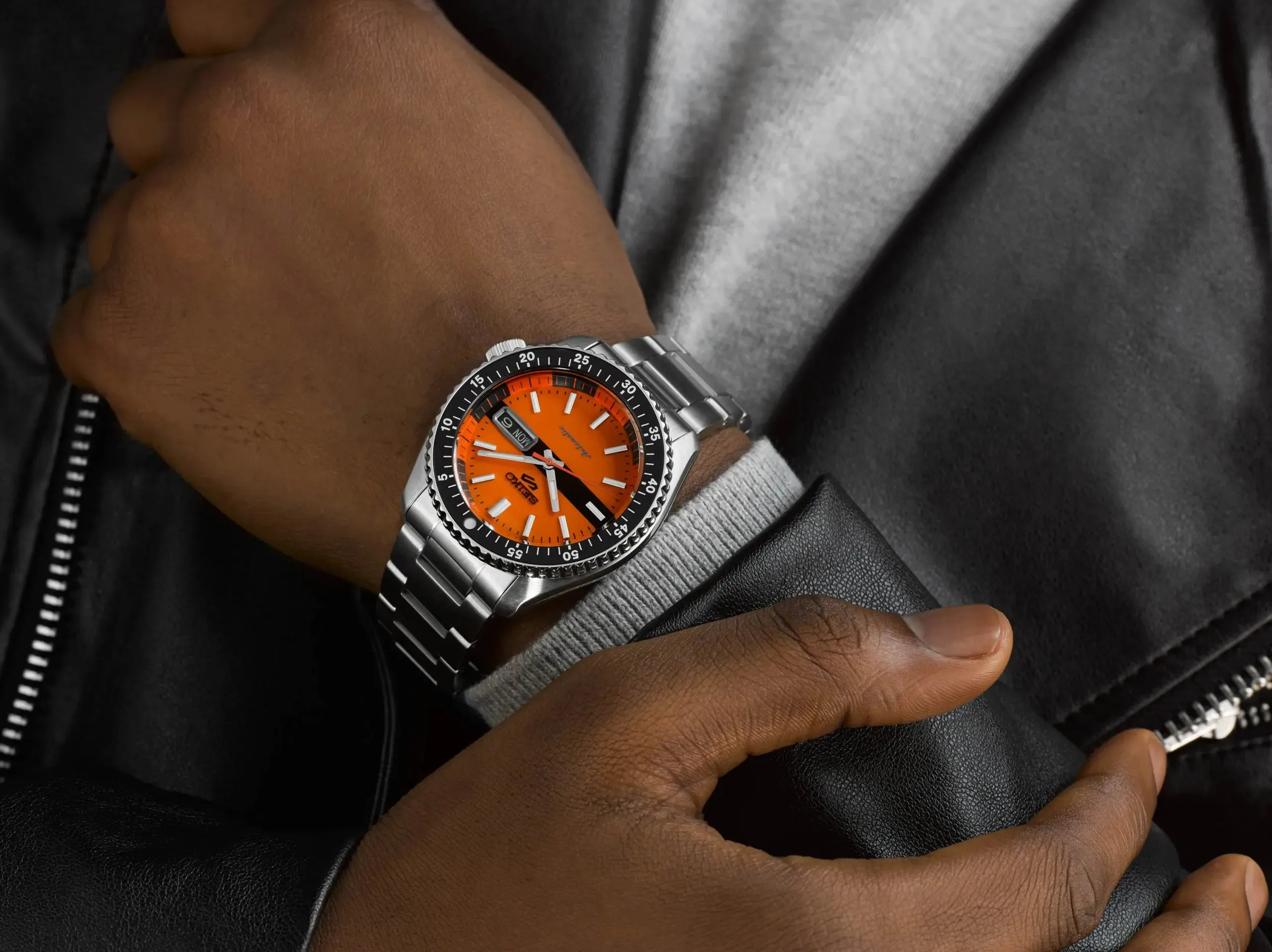 Seiko ‘New Double Hurricane’ Seiko 5 Sports Retro Colour Watch