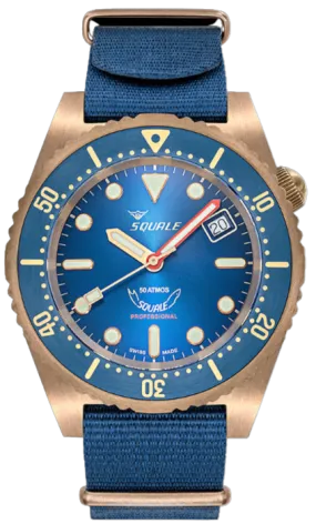 Squale 50 Atmos Bronze 1521 1521BRONBL