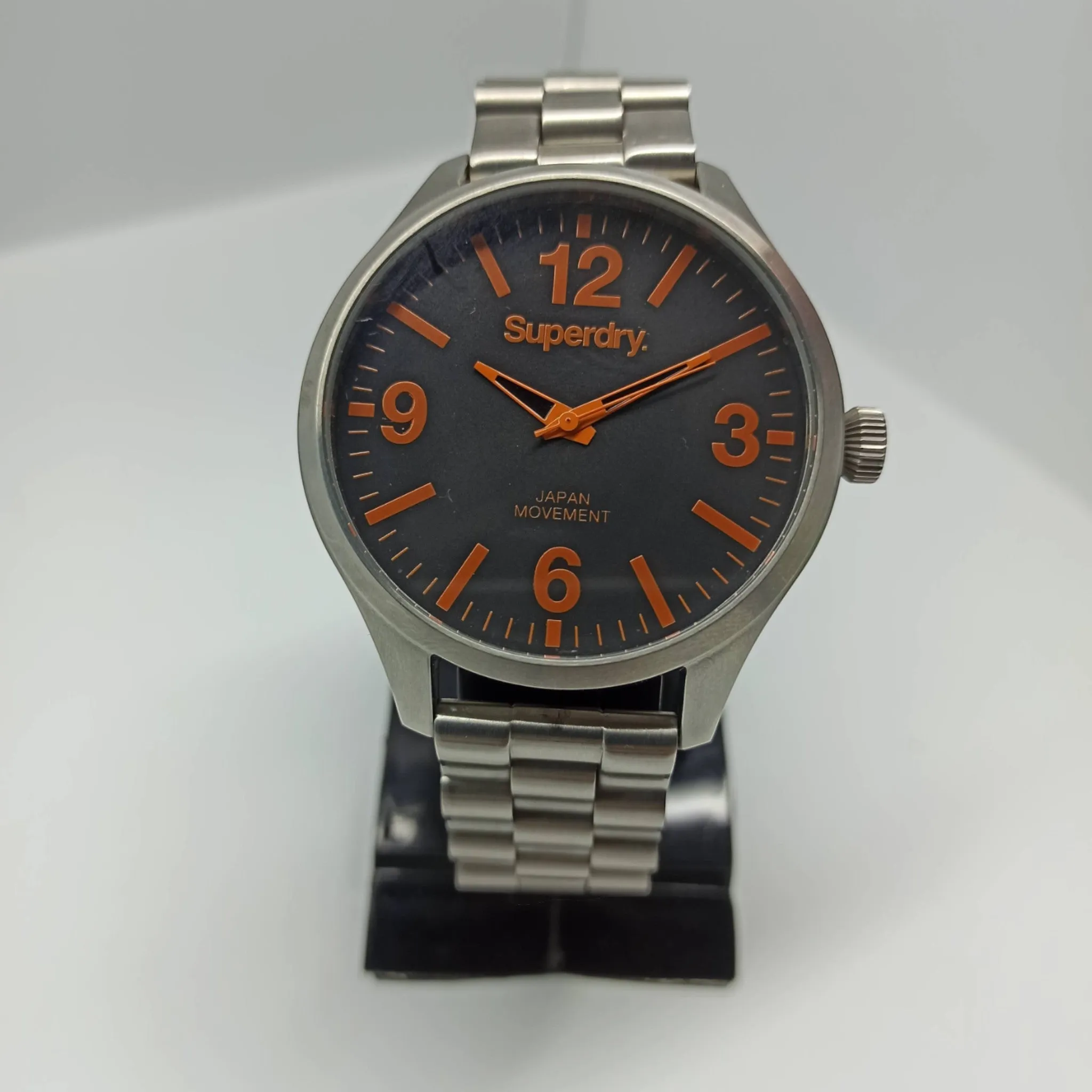 Super Dry – Original – Stainless Steel Dial and Chain – Heavy Weight - 48mm – Men’s Watch