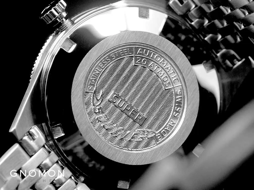 Super-Squale Black Explorer - Bracelet - Gnomon Exclusive