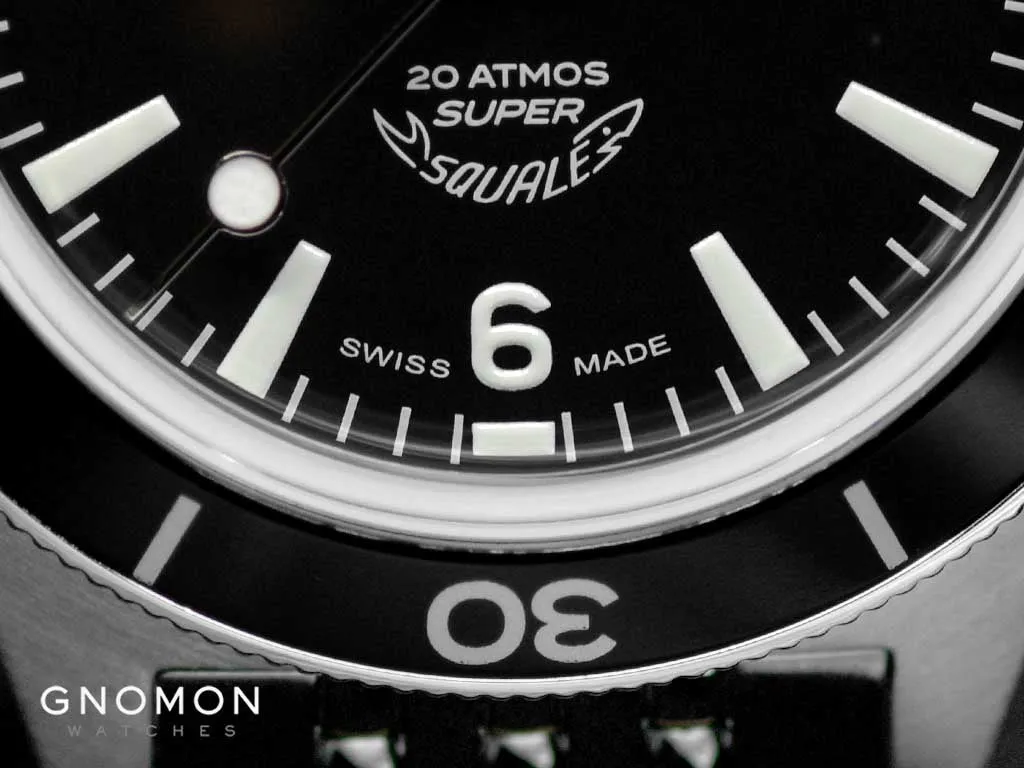 Super-Squale Black Explorer - Bracelet - Gnomon Exclusive