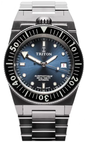 TRT Watch Subphotique Antlantic Blue TR-1