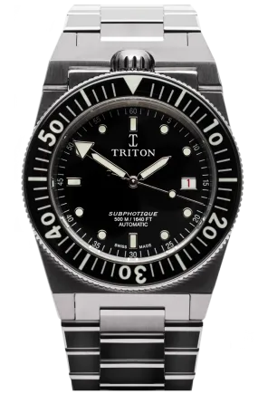 TRT Watch Subphotique Classic Black TR-1