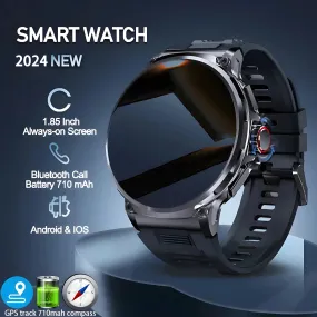 Ultra HD Smartwatch: GPS-Tracking, Bluetooth-Anruf, 710 mAh Akku, Sport