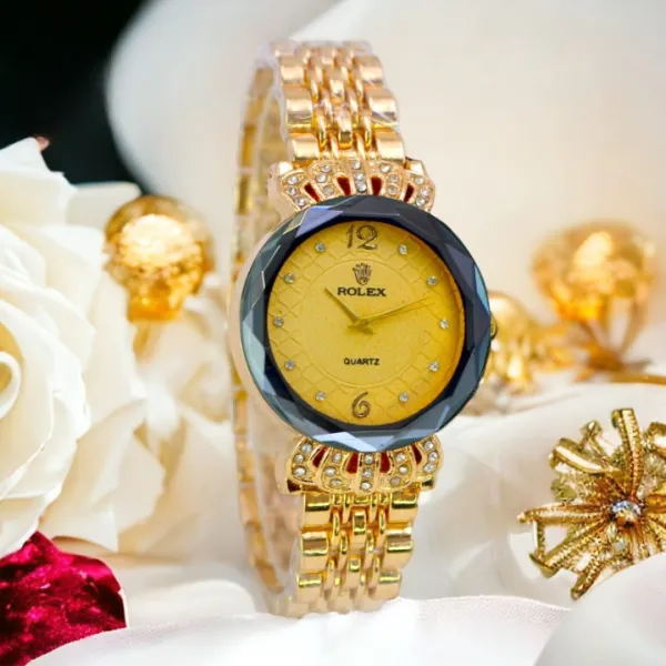 (without Box) Rolex Ladies Luxurious Watches For Women Quartz