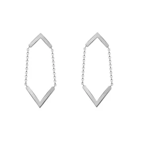 Women Stainless Steel Long Chain With